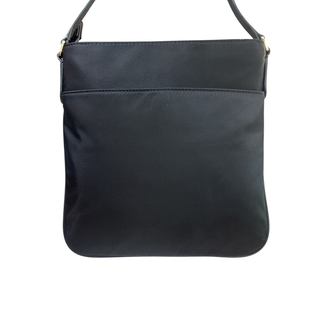 Michael Kors Kelsey Large Black Nylon Crossbody - Picture 2 of 6